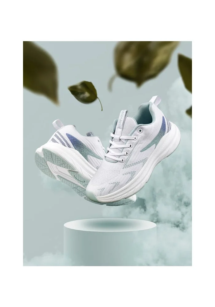 Bacca Bucci White Green Endeavor Running Shoes for Women | Best Price UAE